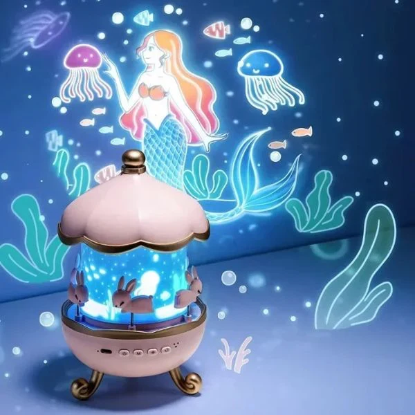 Veilleuse carrousel rotatif - DreamSpin