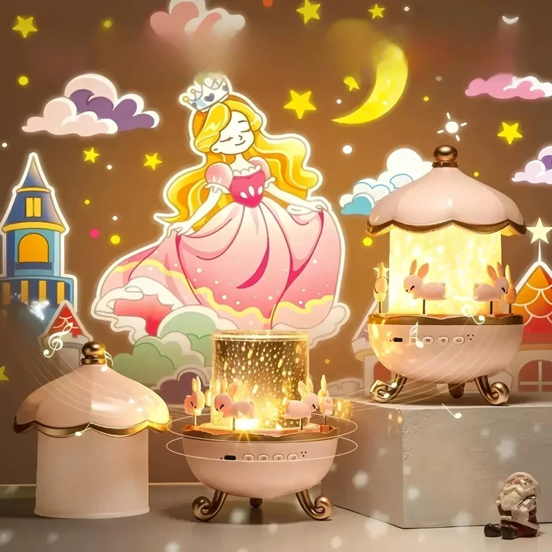 Veilleuse carrousel rotatif - DreamSpin