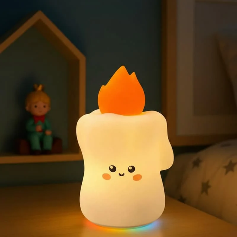 Veilleuse bougie multicolore - ColorLight