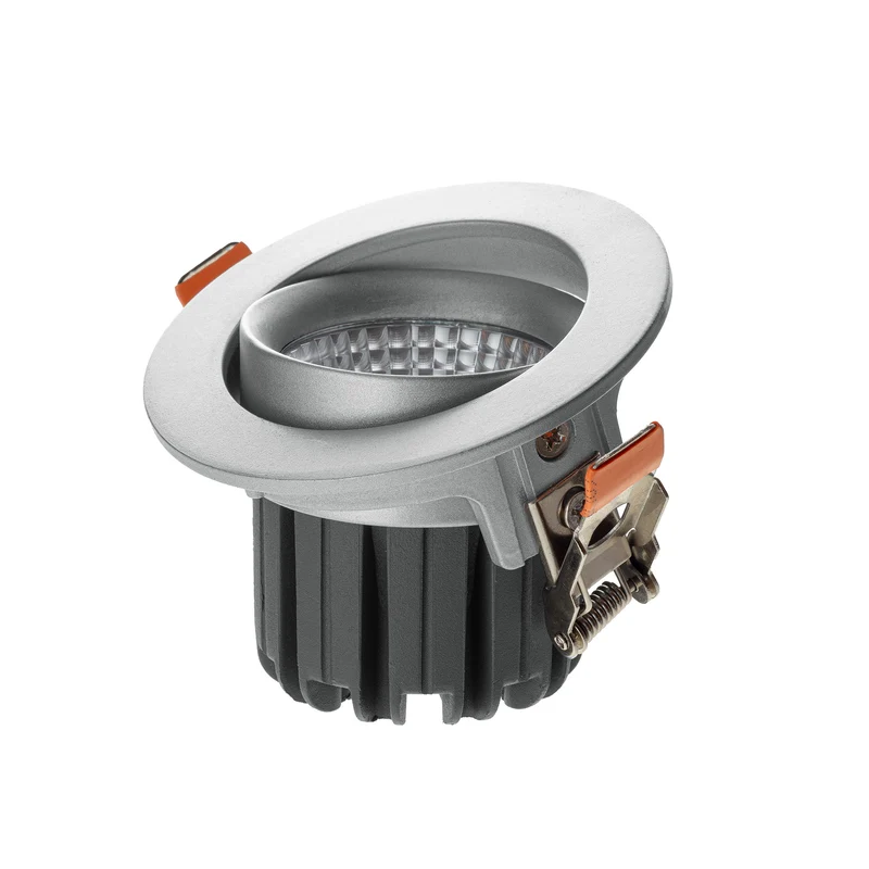 DOT-90K LED-Einbaudownlight – schwenkbar, 75 mm Deckenausschnitt