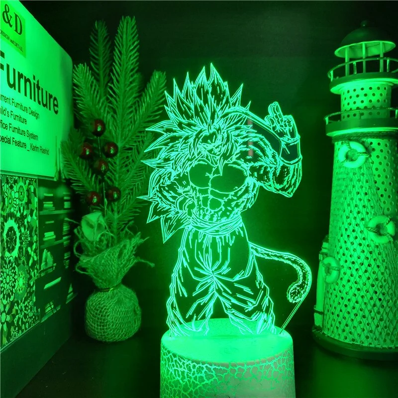 Dragon Ball Z Son Goku Anime Lampe