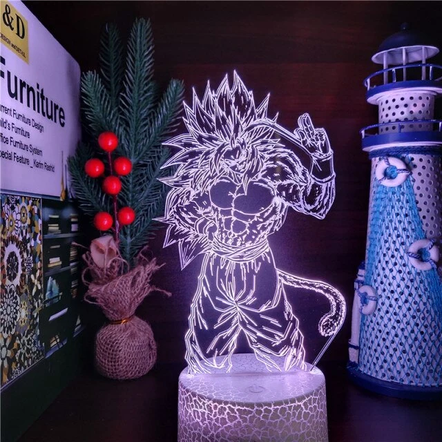 Dragon Ball Z Son Goku Anime Lampe