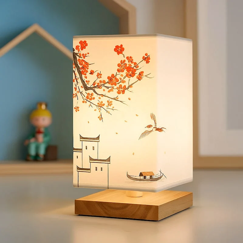Lampe de chevet japonaise - FengLight