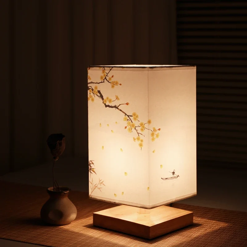 Lampe de chevet japonaise - FengLight