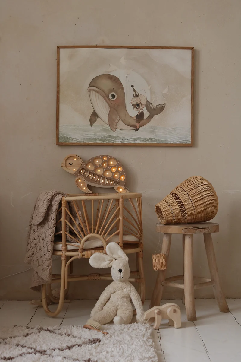 Little Lights Turtle Night Light | Sand Dune