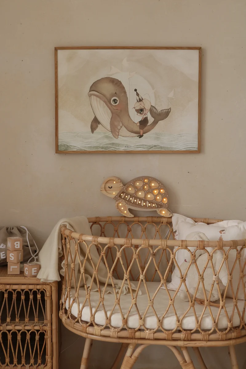 Little Lights Turtle Night Light | Sand Dune