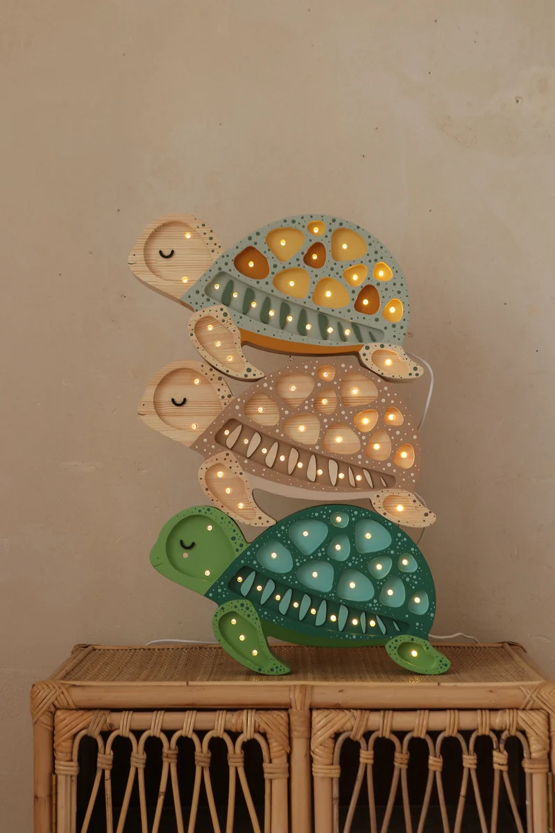 Little Lights Turtle Night Light | Sand Dune