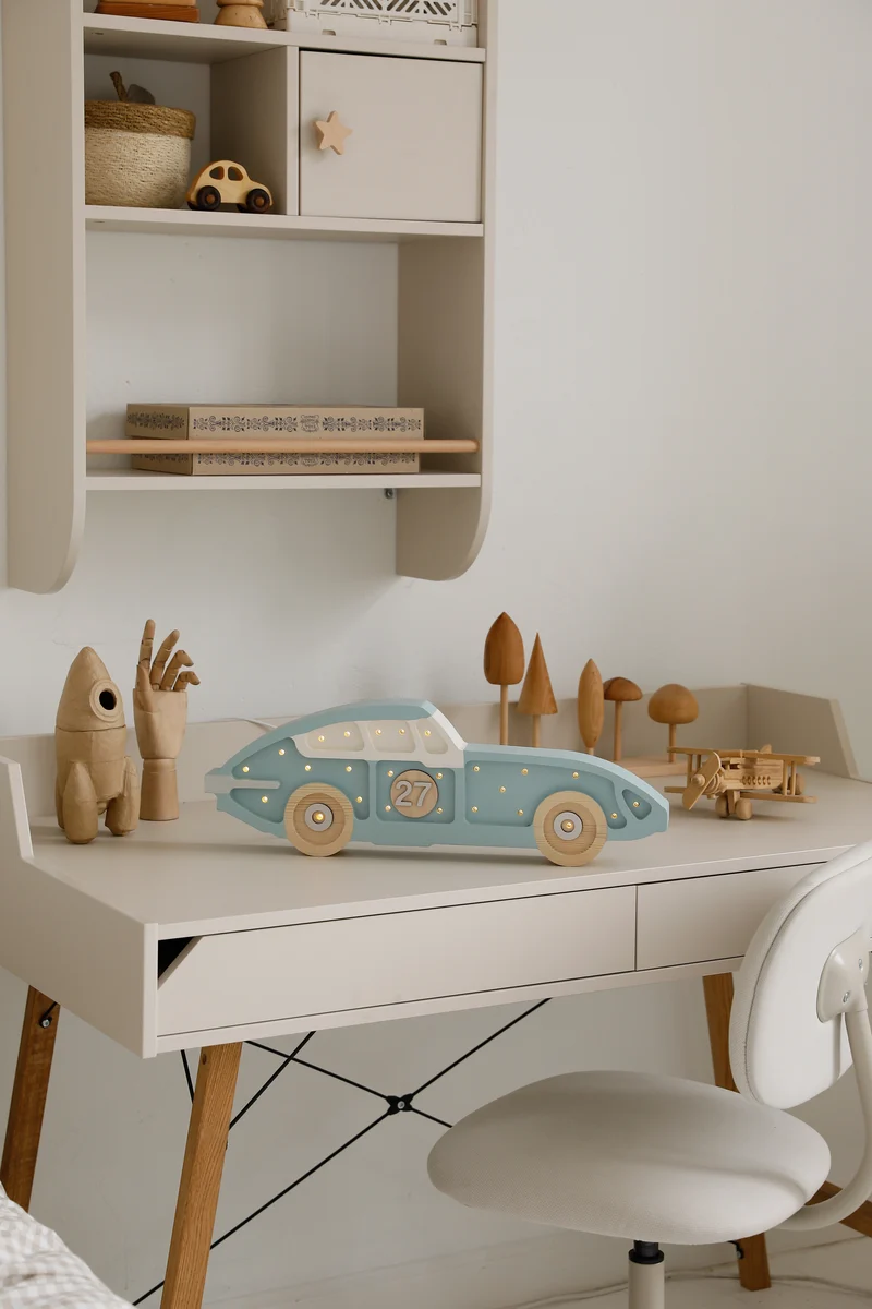 Little Lights Race Car Night Light | Retroblue