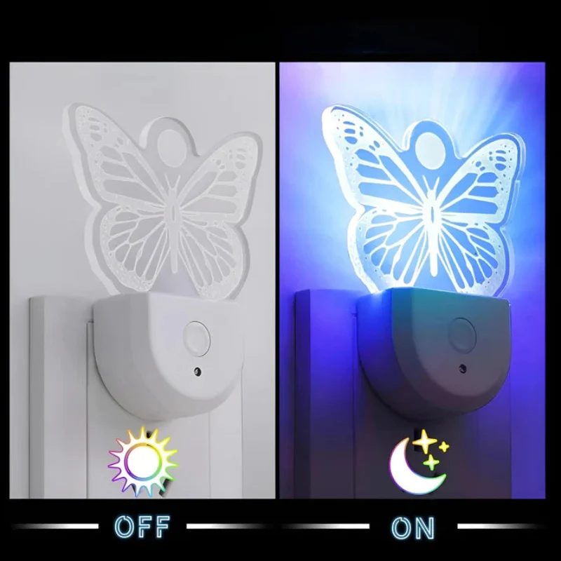 Veilleuse multicolore sur prise - RainbowLight
