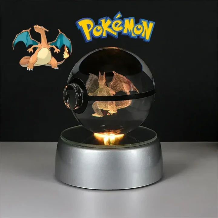 Veilleuse Dracaufeu 3D