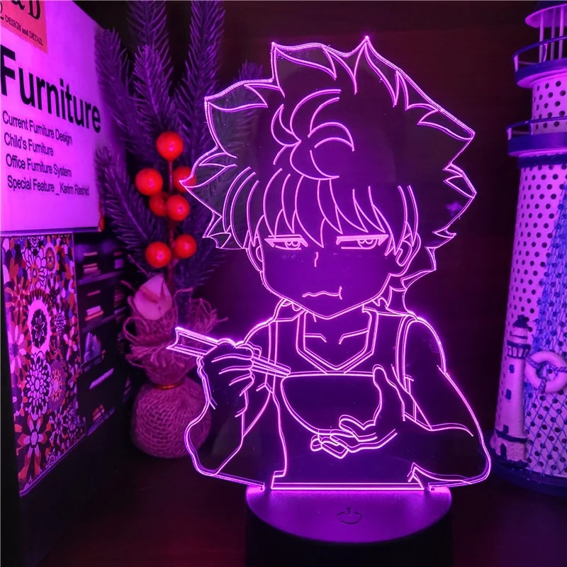 Hunter X Hunter Killua Zoldyck 3D Nachtlampe