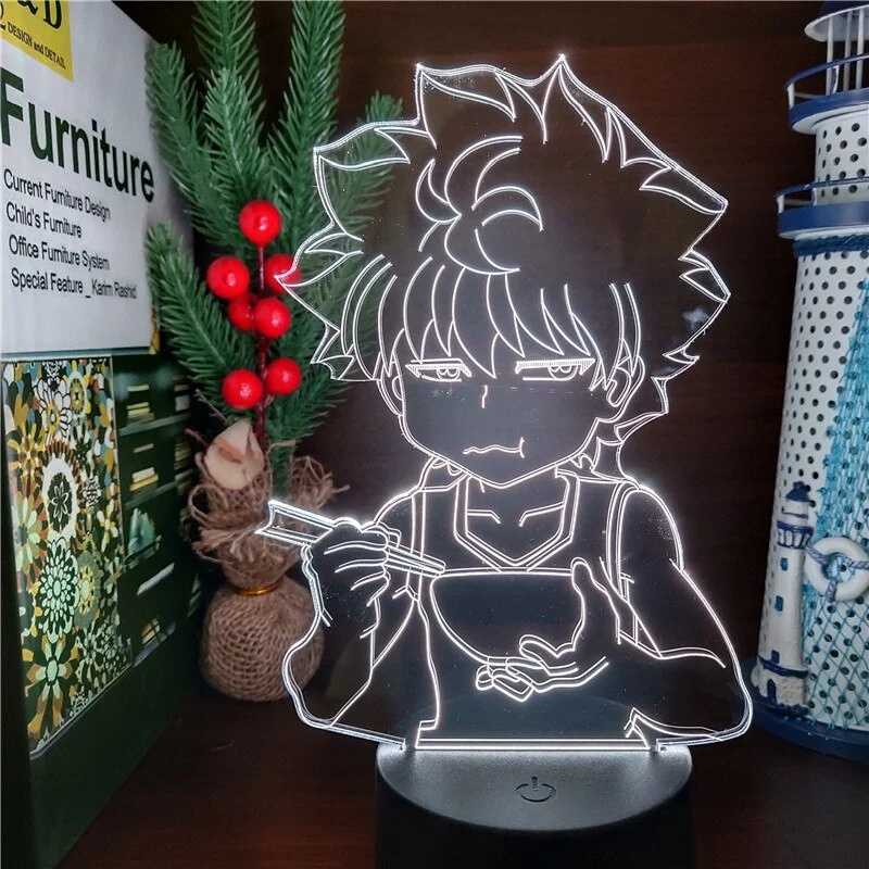 Hunter X Hunter Killua Zoldyck 3D Nachtlampe