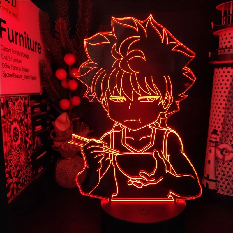 Hunter X Hunter Killua Zoldyck 3D Nachtlampe