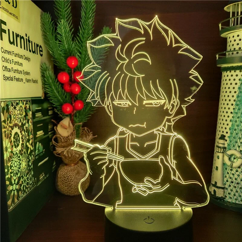 Hunter X Hunter Killua Zoldyck 3D Nachtlampe