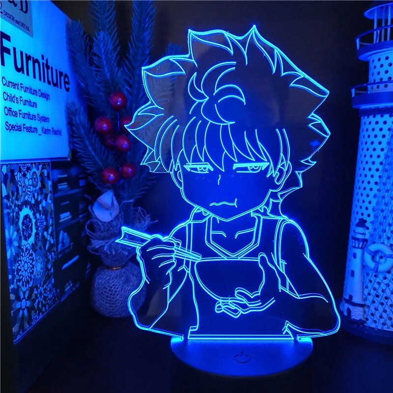 Hunter X Hunter Killua Zoldyck 3D Nachtlampe