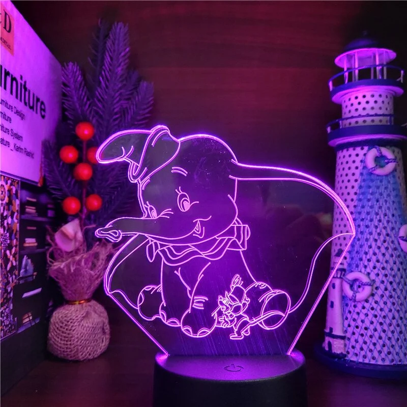 Dumbo 3D Nachtlicht