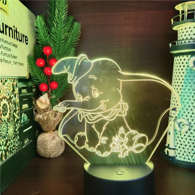Dumbo 3D Nachtlicht