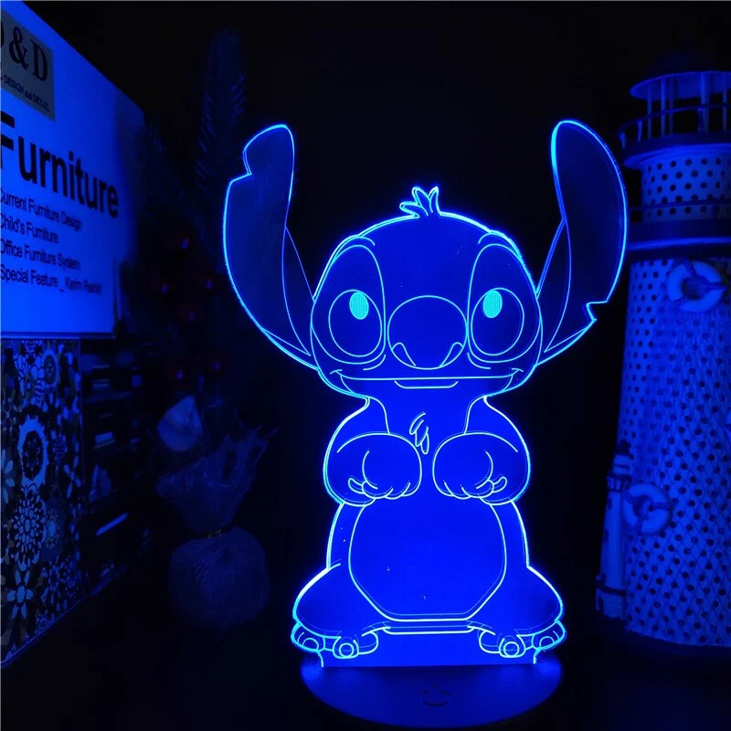 Stitch 3D Nachlicht mit Farbwechsel