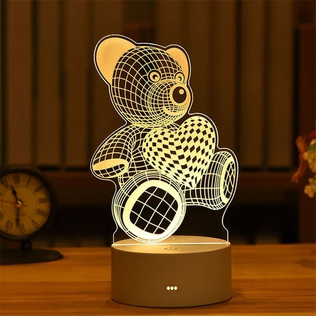 Wundervolle Deko Lampe mit Weihnacht Motiven