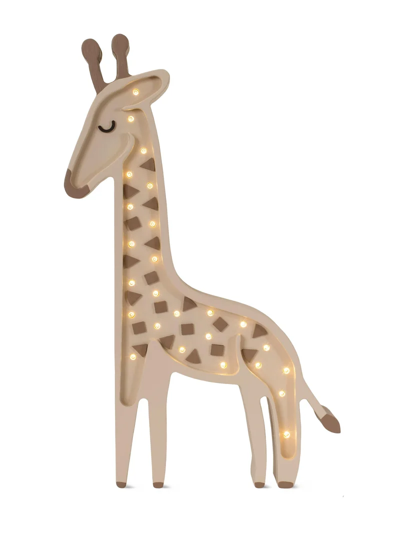 Little Lights Giraffe Night Light | Savannah Beige