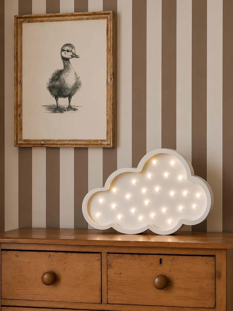 Little Lights Cloud Night Light | White