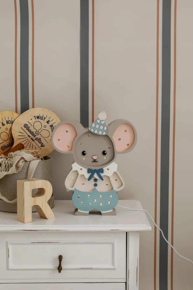 Little Lights Felix the Mouse | Cloudy Blue