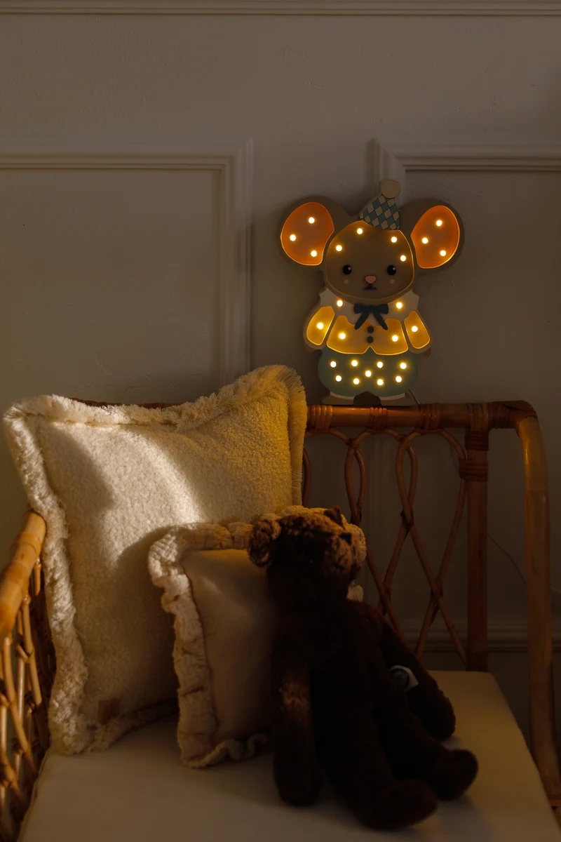 Little Lights Felix the Mouse | Cloudy Blue