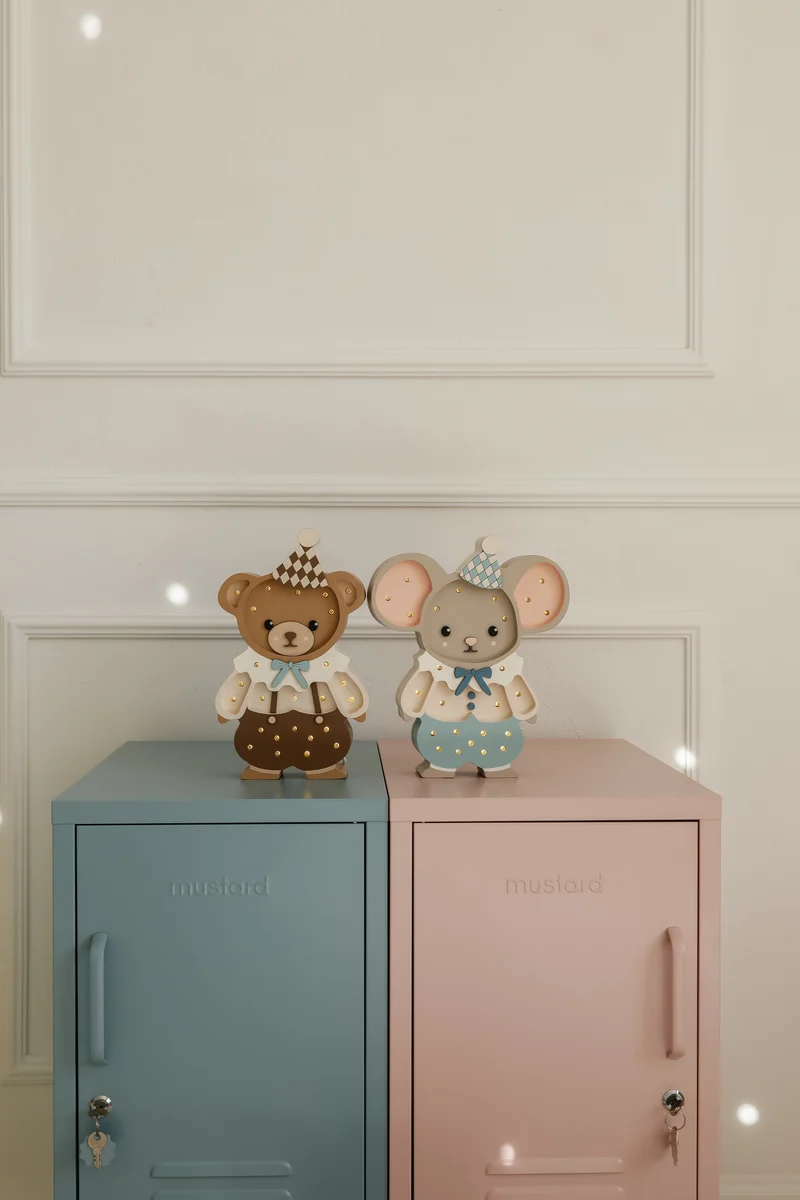 Little Lights Felix the Mouse | Cloudy Blue