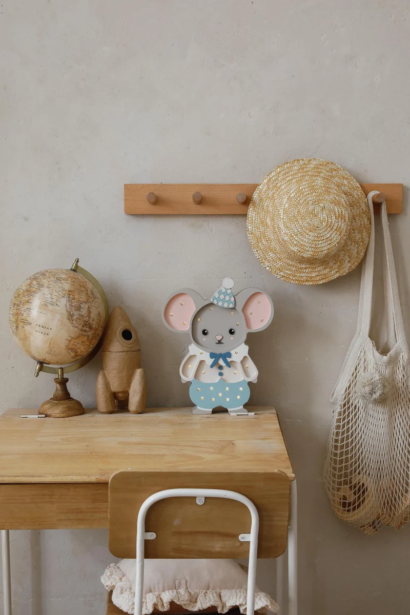 Little Lights Felix the Mouse | Cloudy Blue