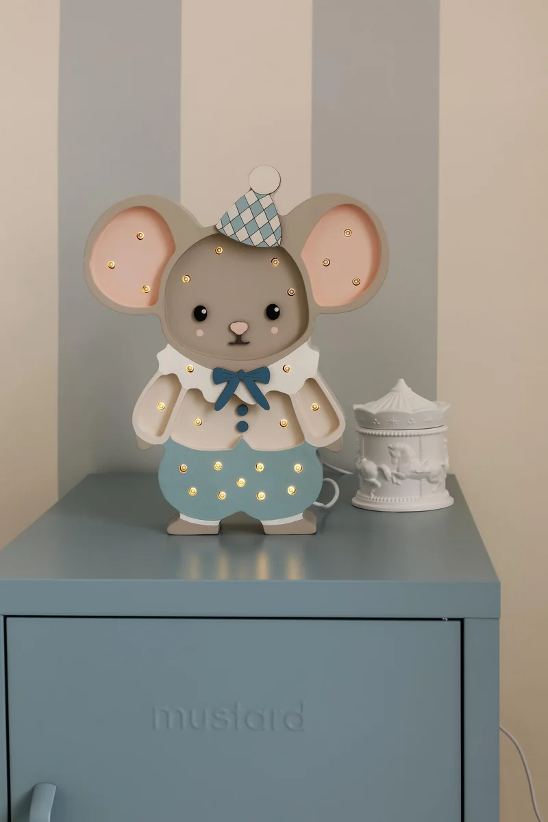 Little Lights Felix the Mouse | Cloudy Blue