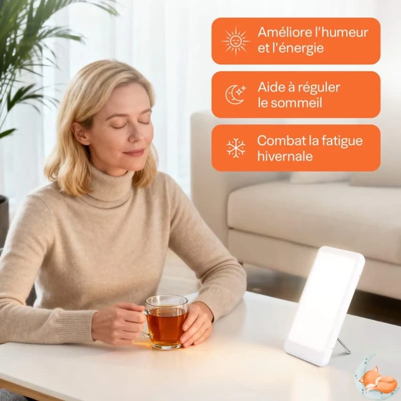 Lampe de luminothérapie LumiRise