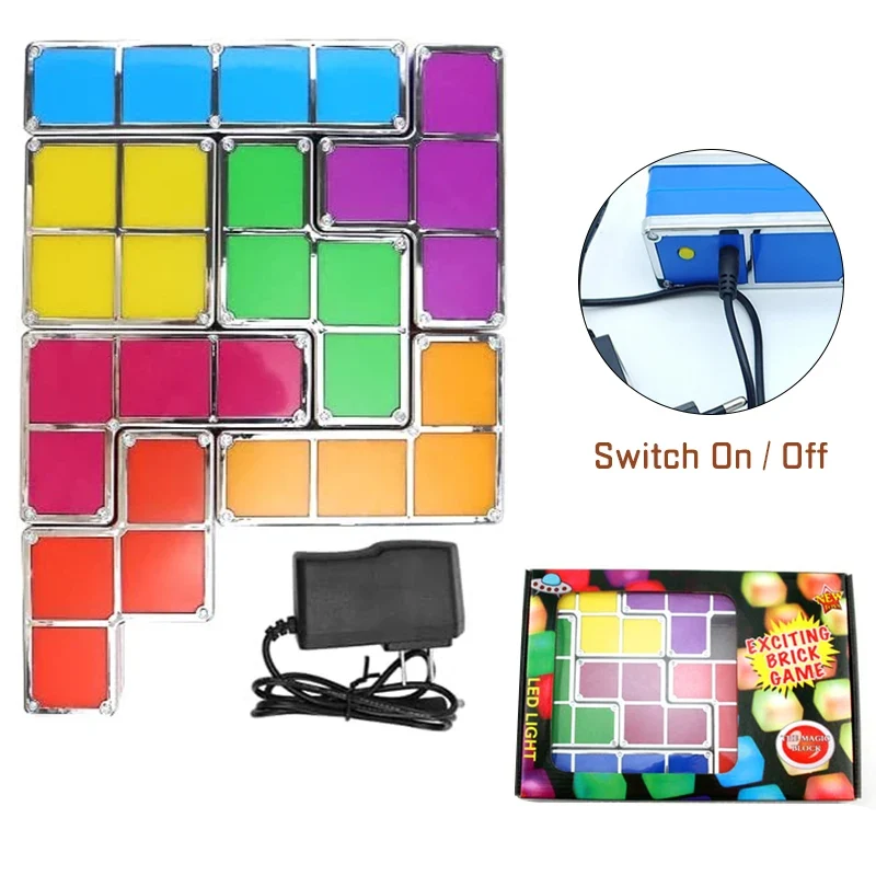 Veilleuse Tetris tangram
