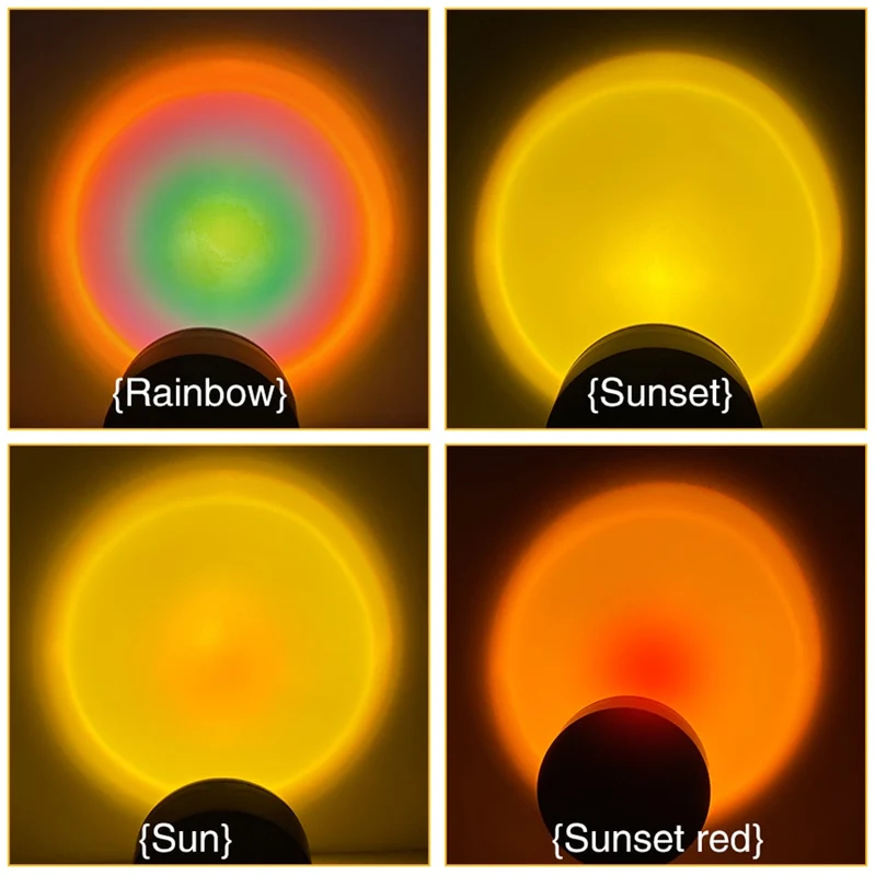 Sonnenuntergang Sunset Lampe für gute Laune