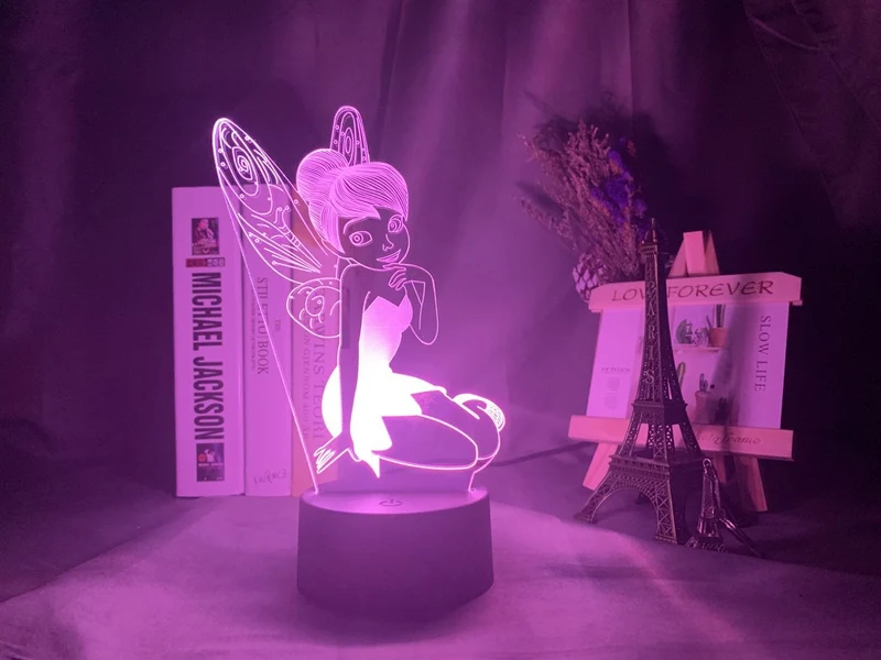 Tinker Bell Lampe Nacht Licht