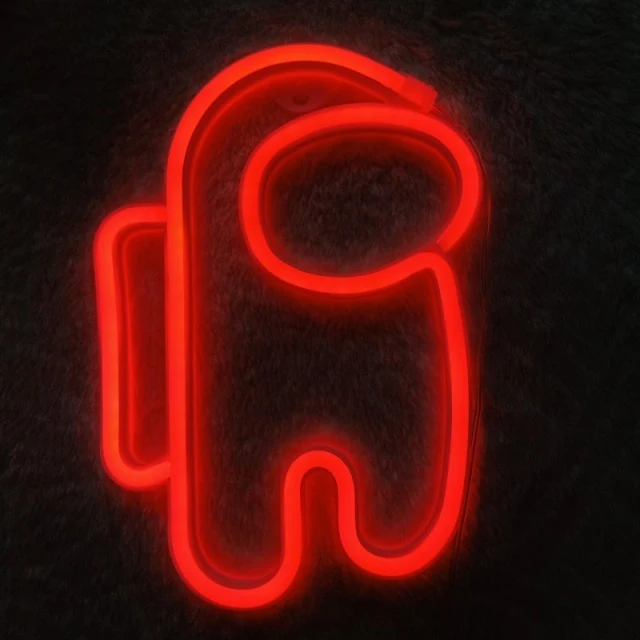 Among us Neon Wand Lampe Licht
