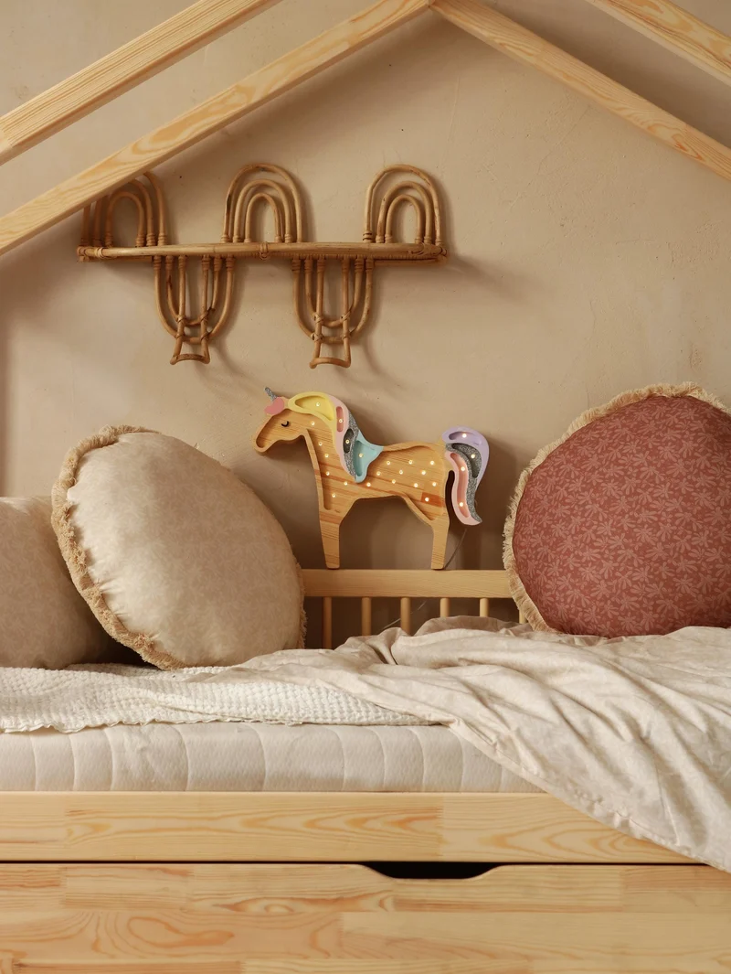 Little Lights Unicorn Night Light | Wood