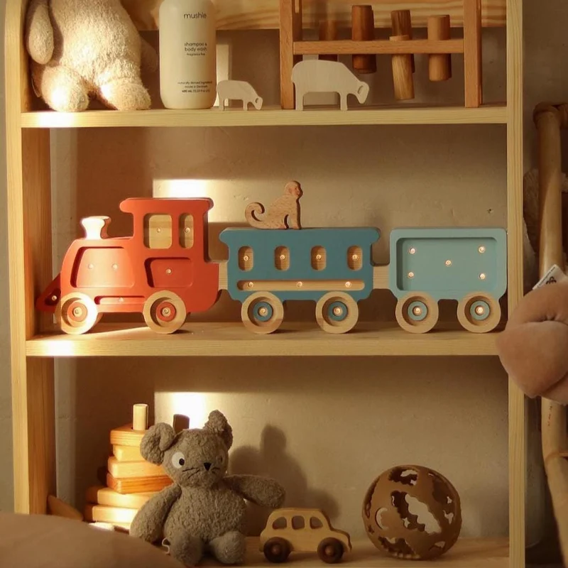Little Lights Train Night Light | Canyon Clay