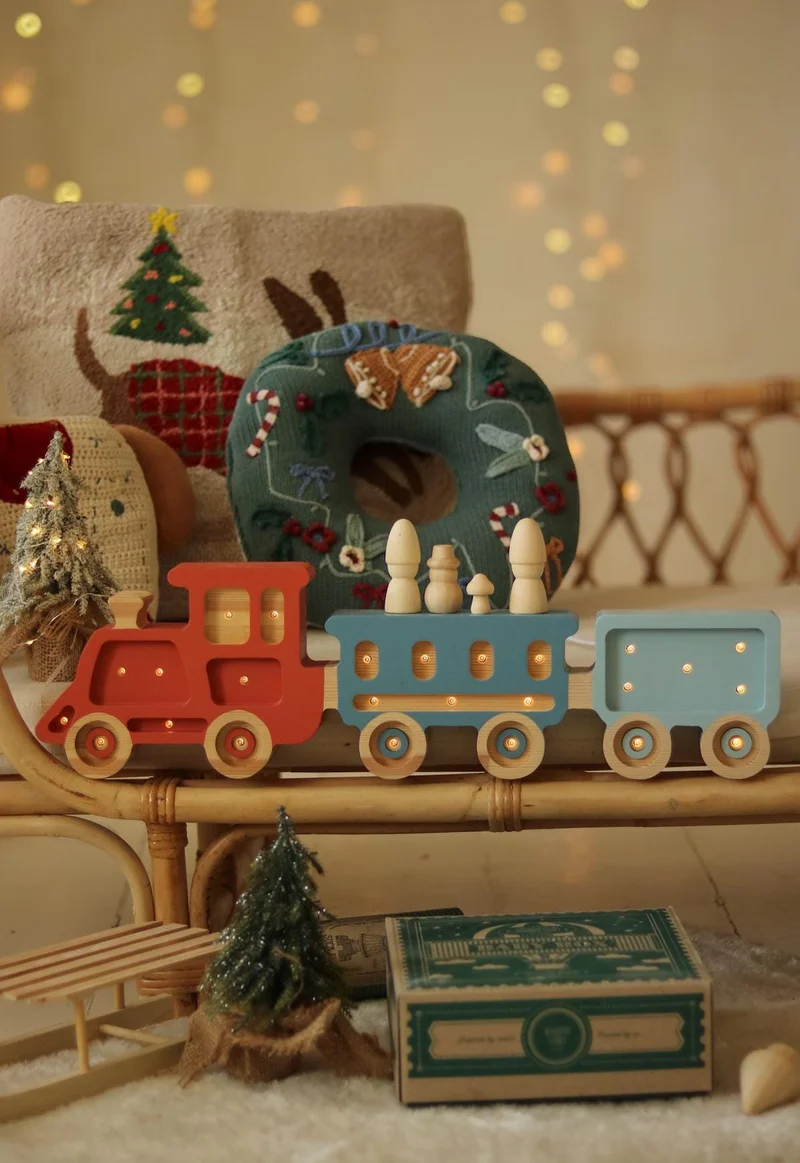 Little Lights Train Night Light | Canyon Clay