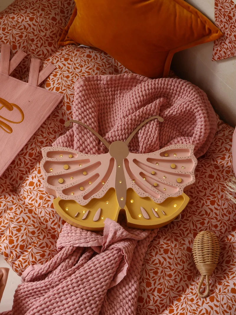 Little Lights Butterfly Night Light | Honey Rose