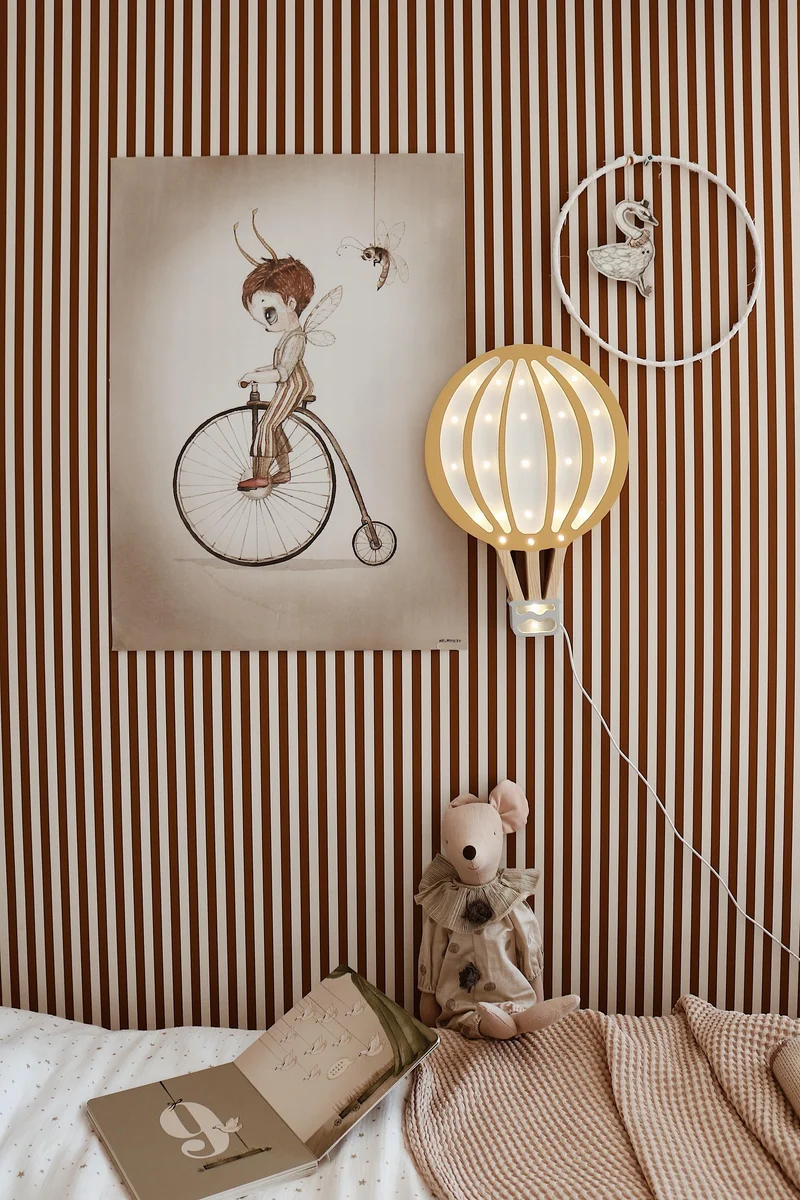 Little Lights Hot Air Balloon Night Light | Mustard