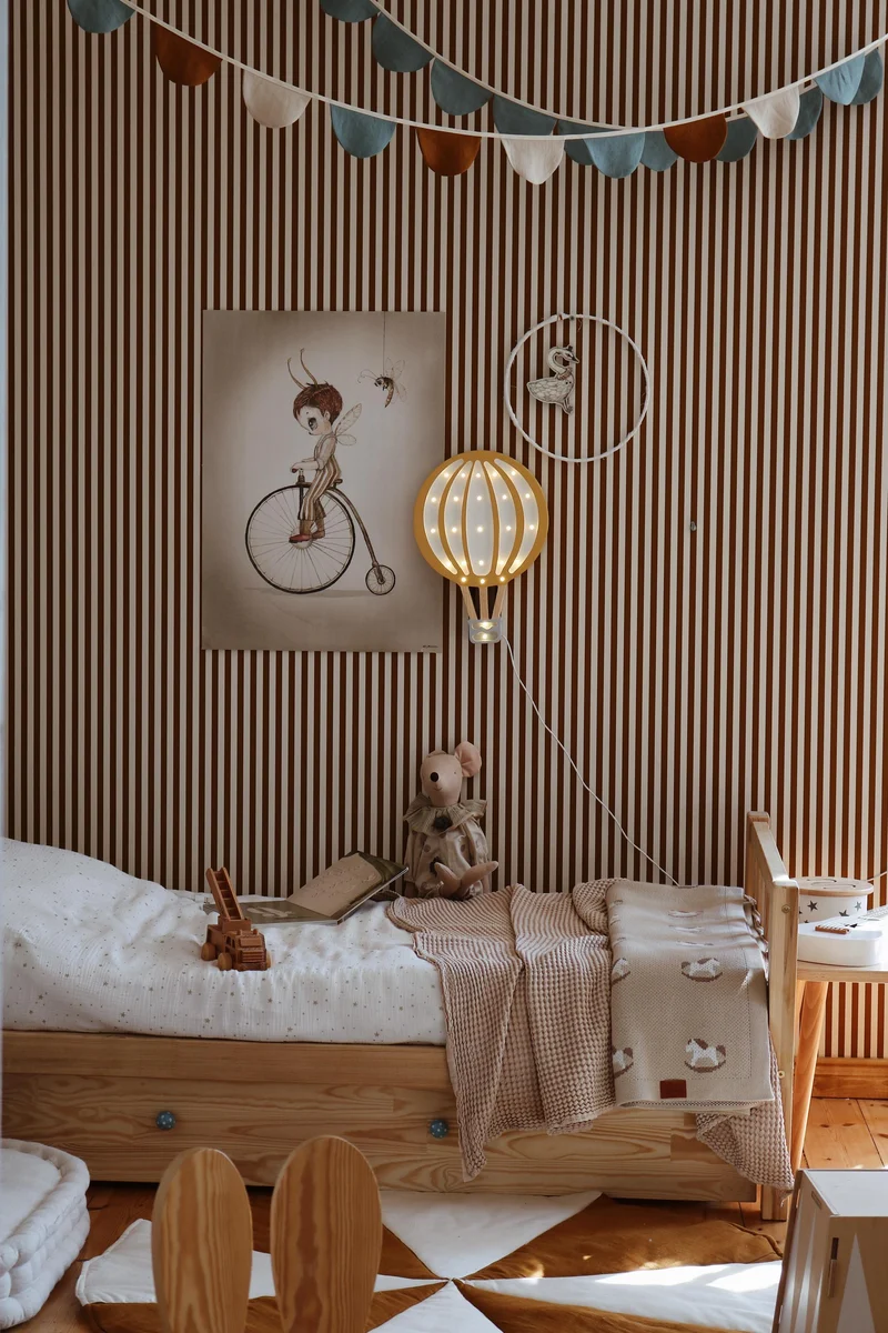 Little Lights Hot Air Balloon Night Light | Mustard
