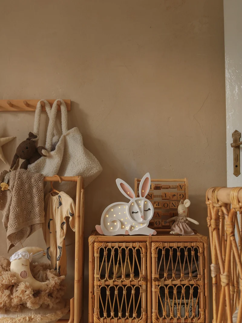 Little Lights Bunny Night Light | Snow White