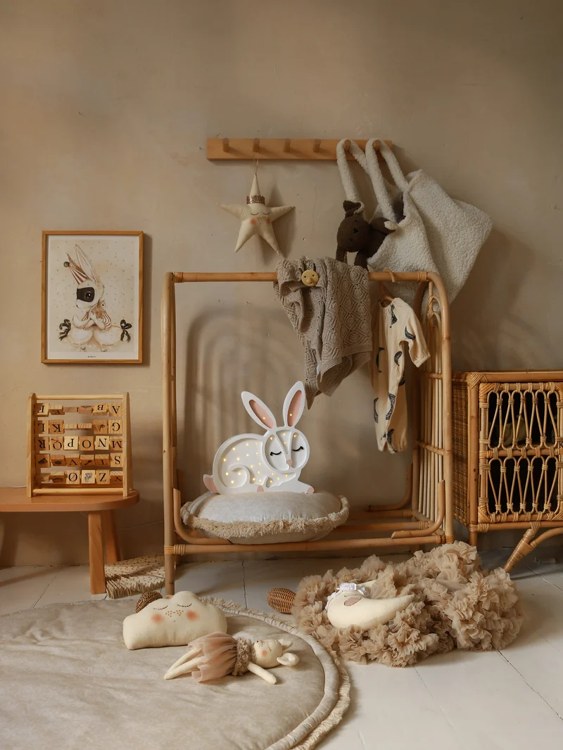 Little Lights Bunny Night Light | Snow White