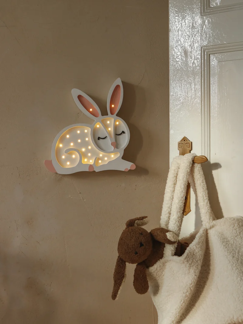 Little Lights Bunny Night Light | Snow White