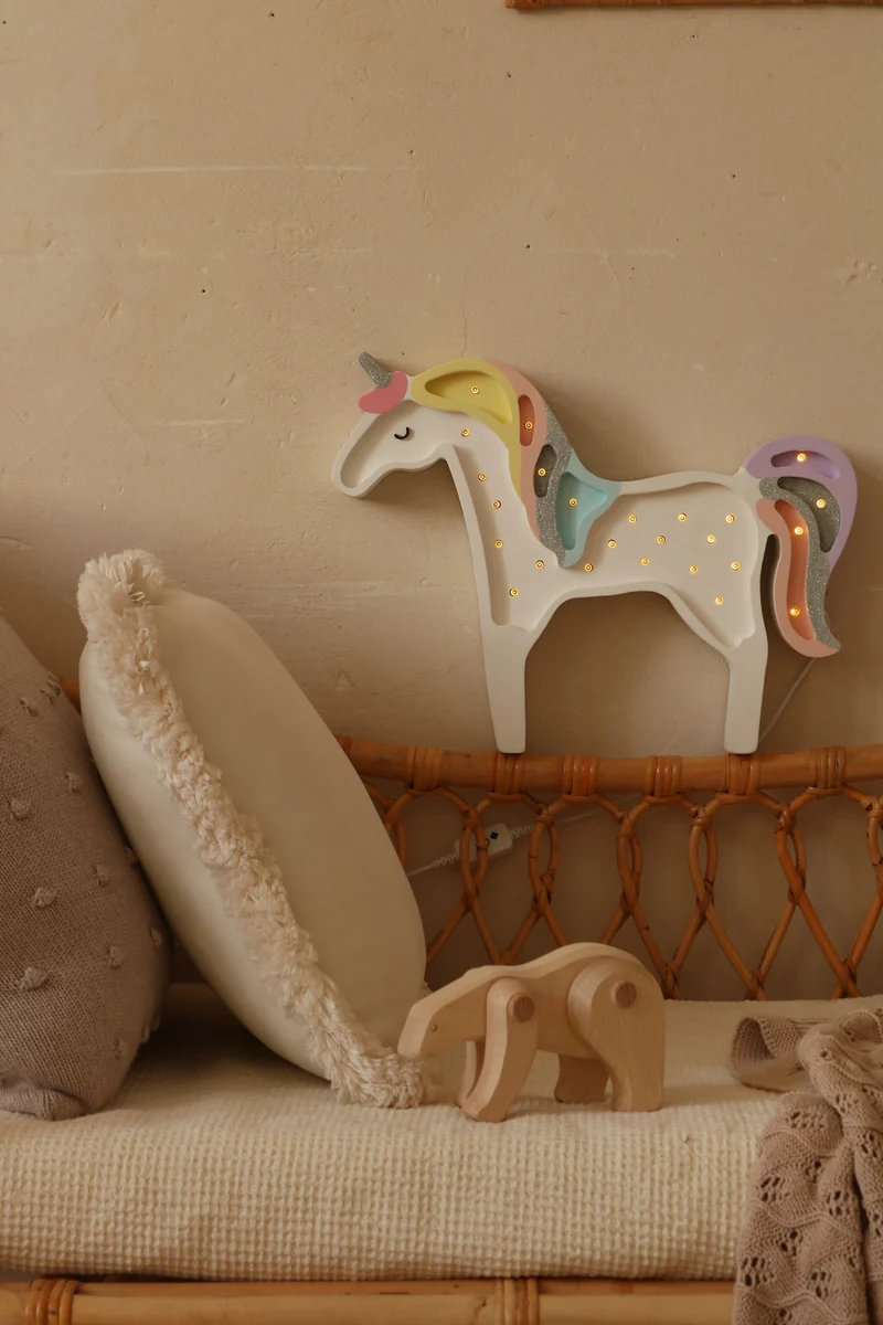 Little Lights Unicorn Night Light | Magic Rainbow