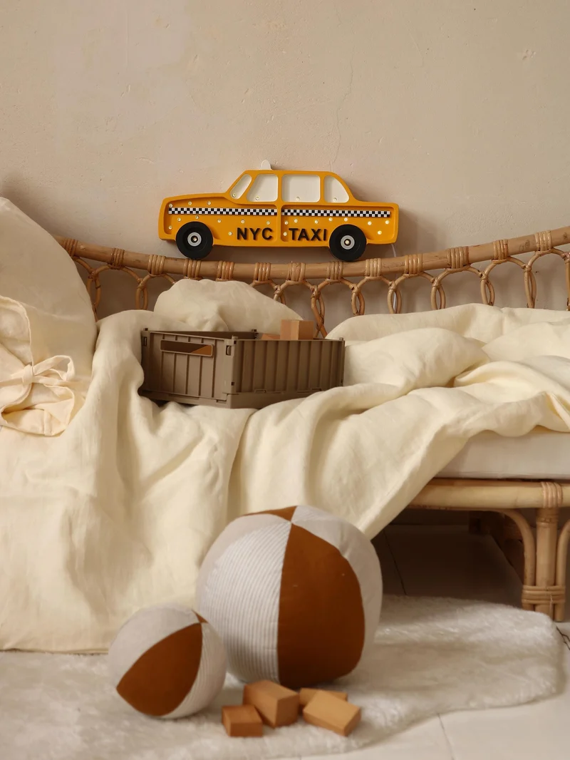 Little Lights NYC Taxi Night Light | Manhattan Yellow