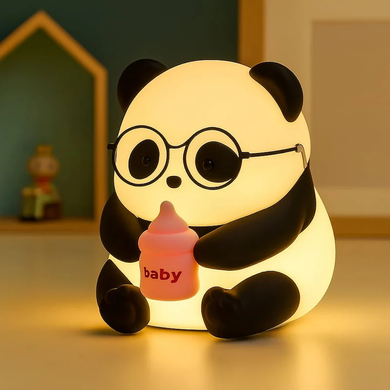 Veilleuse panda silicone