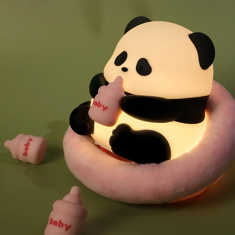 Veilleuse panda silicone