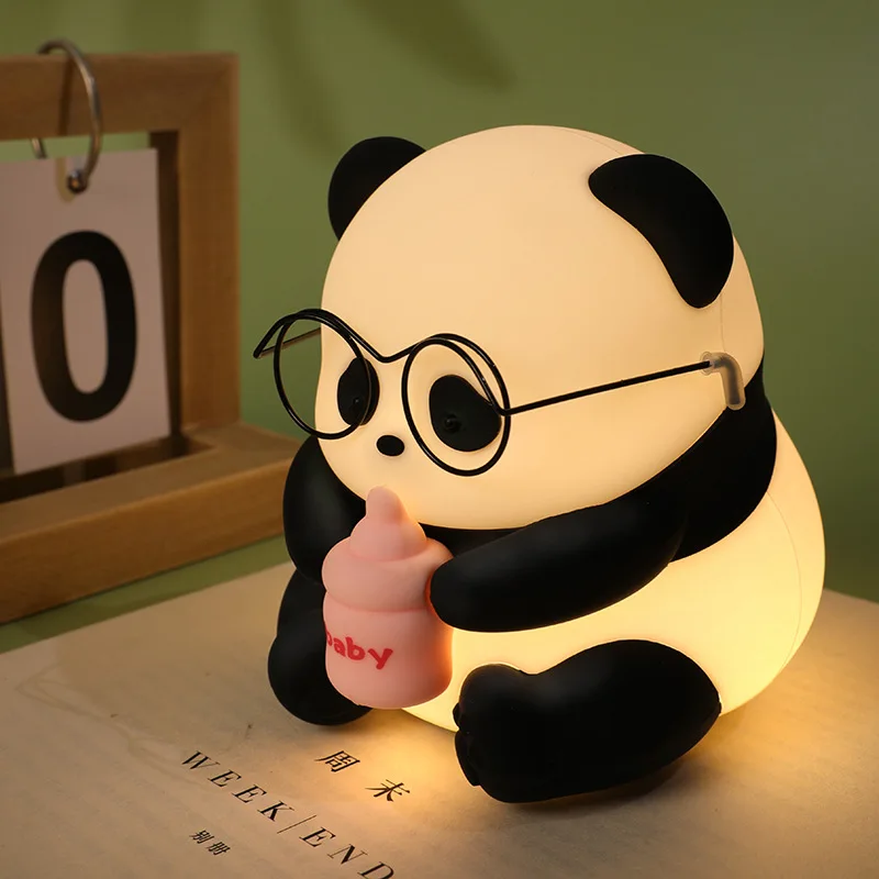 Veilleuse panda silicone