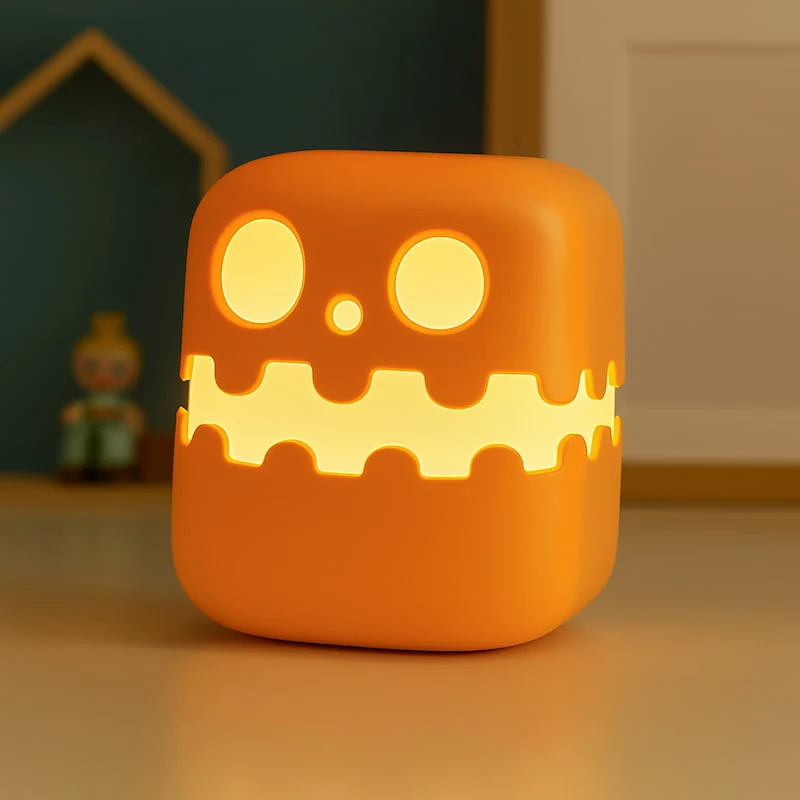 Veilleuse citrouille halloween